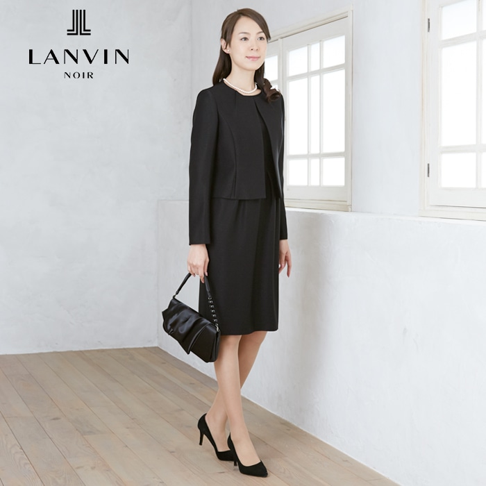 新品・未使用】LANVIN Noir ランバン ワンピース-