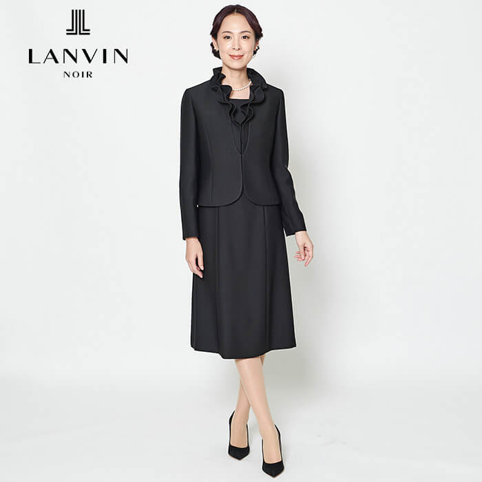 LANVIN ランバン ブラックフォーマル アンサンブル 42-