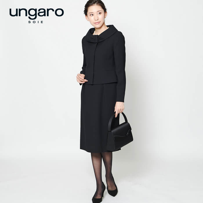 SALE／63%OFF】 女性をもっと美しくungaroウンガロ ソワブラック